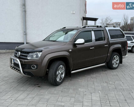 Коричневий Фольксваген Амарок, об'ємом двигуна 1.97 л та пробігом 346 тис. км за 15750 $, фото 1 на Automoto.ua