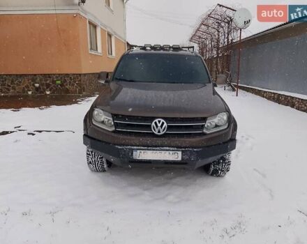 Коричневый Фольксваген Амарок, объемом двигателя 1.97 л и пробегом 251 тыс. км за 12500 $, фото 1 на Automoto.ua