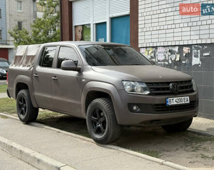 Коричневий Фольксваген Амарок, об'ємом двигуна 2 л та пробігом 310 тис. км за 16000 $, фото 1 на Automoto.ua