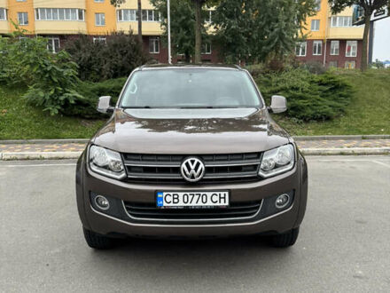 Коричневый Фольксваген Амарок, объемом двигателя 1.97 л и пробегом 169 тыс. км за 16700 $, фото 1 на Automoto.ua