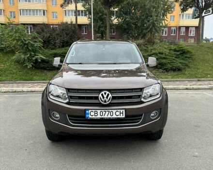 Коричневый Фольксваген Амарок, объемом двигателя 1.97 л и пробегом 169 тыс. км за 16700 $, фото 1 на Automoto.ua