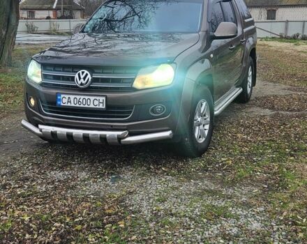 Коричневый Фольксваген Амарок, объемом двигателя 2 л и пробегом 311 тыс. км за 15000 $, фото 1 на Automoto.ua