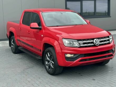 Червоний Фольксваген Амарок, об'ємом двигуна 3 л та пробігом 48 тис. км за 16900 $, фото 1 на Automoto.ua
