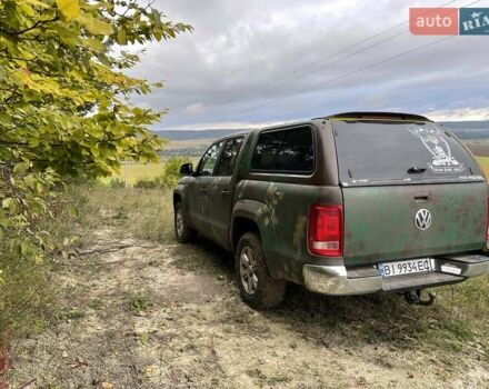 Желтый Фольксваген Амарок, объемом двигателя 2 л и пробегом 400 тыс. км за 18300 $, фото 8 на Automoto.ua