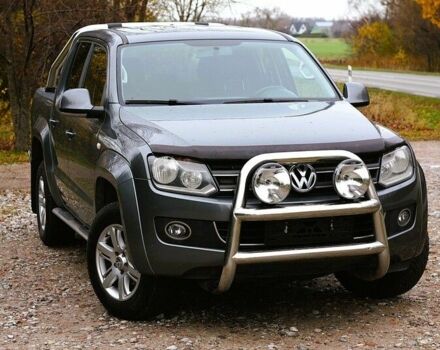 Серый Фольксваген Амарок, объемом двигателя 2.5 л и пробегом 178 тыс. км за 6250 $, фото 5 на Automoto.ua
