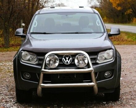 Серый Фольксваген Амарок, объемом двигателя 2.5 л и пробегом 178 тыс. км за 6250 $, фото 3 на Automoto.ua