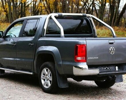 Серый Фольксваген Амарок, объемом двигателя 2.5 л и пробегом 178 тыс. км за 6250 $, фото 6 на Automoto.ua
