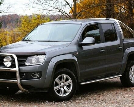 Серый Фольксваген Амарок, объемом двигателя 2.5 л и пробегом 178 тыс. км за 6250 $, фото 1 на Automoto.ua