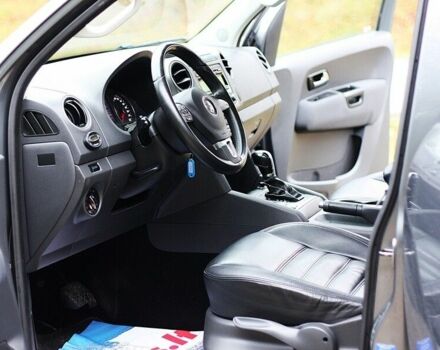 Серый Фольксваген Амарок, объемом двигателя 2.5 л и пробегом 178 тыс. км за 6250 $, фото 11 на Automoto.ua