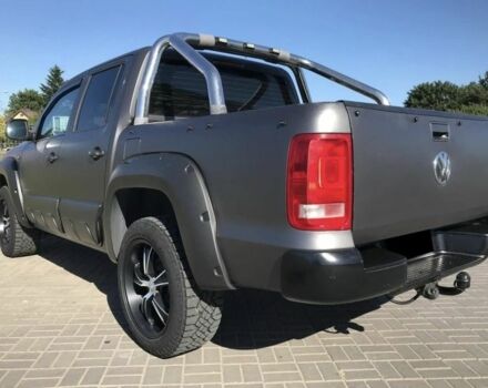 Серый Фольксваген Амарок, объемом двигателя 2 л и пробегом 320 тыс. км за 4300 $, фото 1 на Automoto.ua