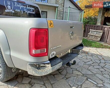Сірий Фольксваген Амарок, об'ємом двигуна 2 л та пробігом 194 тис. км за 16800 $, фото 5 на Automoto.ua