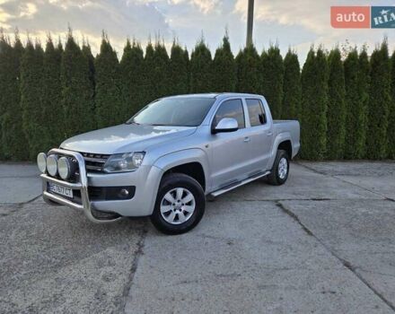 Серый Фольксваген Амарок, объемом двигателя 1.97 л и пробегом 223 тыс. км за 17200 $, фото 4 на Automoto.ua