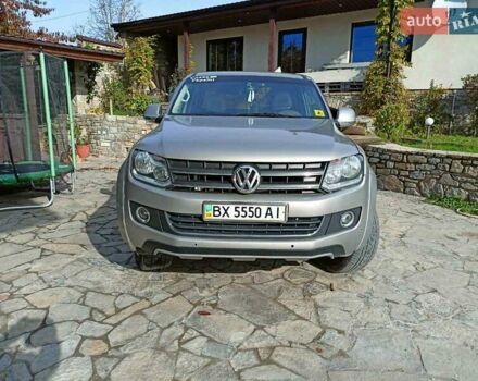 Сірий Фольксваген Амарок, об'ємом двигуна 2 л та пробігом 194 тис. км за 16800 $, фото 10 на Automoto.ua