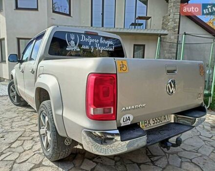 Сірий Фольксваген Амарок, об'ємом двигуна 2 л та пробігом 194 тис. км за 16800 $, фото 11 на Automoto.ua