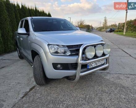 Серый Фольксваген Амарок, объемом двигателя 1.97 л и пробегом 223 тыс. км за 17200 $, фото 12 на Automoto.ua