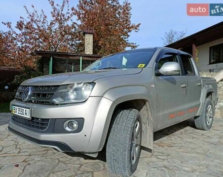 Сірий Фольксваген Амарок, об'ємом двигуна 2 л та пробігом 194 тис. км за 16800 $, фото 7 на Automoto.ua