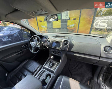 Серый Фольксваген Амарок, объемом двигателя 2 л и пробегом 265 тыс. км за 15999 $, фото 24 на Automoto.ua