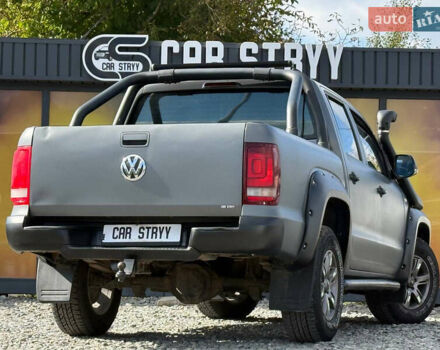 Серый Фольксваген Амарок, объемом двигателя 2 л и пробегом 265 тыс. км за 15999 $, фото 13 на Automoto.ua