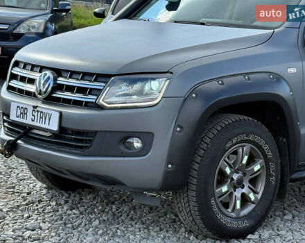 Серый Фольксваген Амарок, объемом двигателя 2 л и пробегом 265 тыс. км за 15999 $, фото 8 на Automoto.ua