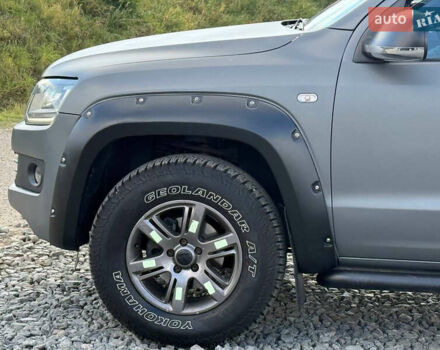 Серый Фольксваген Амарок, объемом двигателя 2 л и пробегом 265 тыс. км за 15999 $, фото 11 на Automoto.ua