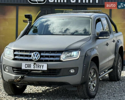 Серый Фольксваген Амарок, объемом двигателя 2 л и пробегом 265 тыс. км за 16700 $, фото 6 на Automoto.ua