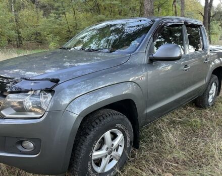 Серый Фольксваген Амарок, объемом двигателя 2 л и пробегом 335 тыс. км за 20000 $, фото 1 на Automoto.ua