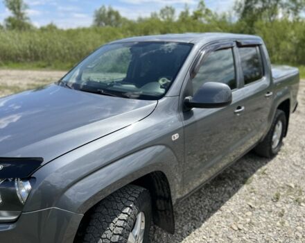 Серый Фольксваген Амарок, объемом двигателя 2 л и пробегом 335 тыс. км за 20000 $, фото 21 на Automoto.ua