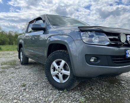 Серый Фольксваген Амарок, объемом двигателя 2 л и пробегом 335 тыс. км за 20000 $, фото 16 на Automoto.ua