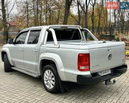Серый Фольксваген Амарок, объемом двигателя 1.97 л и пробегом 264 тыс. км за 21000 $, фото 3 на Automoto.ua