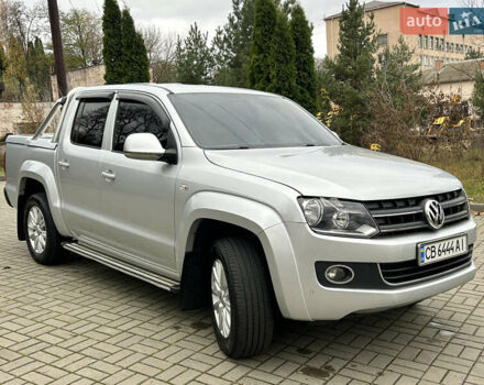 Серый Фольксваген Амарок, объемом двигателя 1.97 л и пробегом 264 тыс. км за 21000 $, фото 7 на Automoto.ua