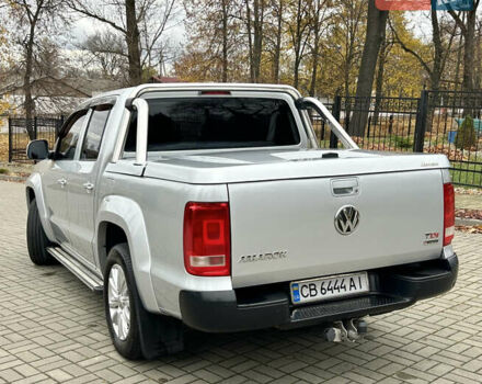 Серый Фольксваген Амарок, объемом двигателя 1.97 л и пробегом 264 тыс. км за 21000 $, фото 4 на Automoto.ua