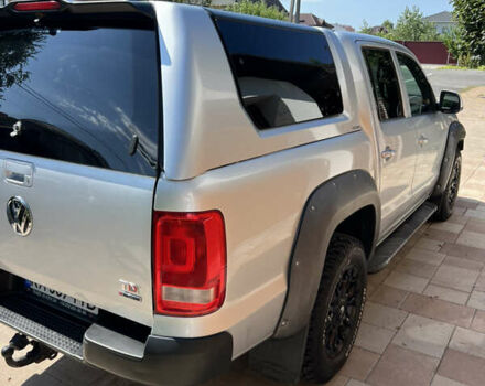 Серый Фольксваген Амарок, объемом двигателя 1.97 л и пробегом 300 тыс. км за 25000 $, фото 5 на Automoto.ua