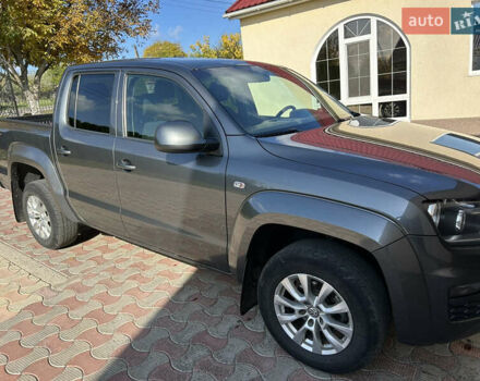 Серый Фольксваген Амарок, объемом двигателя 1.97 л и пробегом 230 тыс. км за 19900 $, фото 2 на Automoto.ua