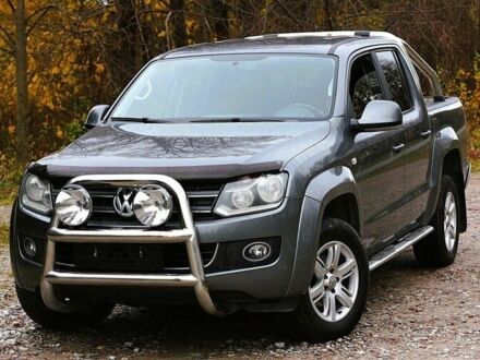 Серый Фольксваген Амарок, объемом двигателя 2.5 л и пробегом 178 тыс. км за 6250 $, фото 1 на Automoto.ua