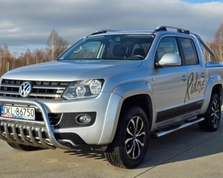 Серый Фольксваген Амарок, объемом двигателя 2.5 л и пробегом 200 тыс. км за 4600 $, фото 1 на Automoto.ua