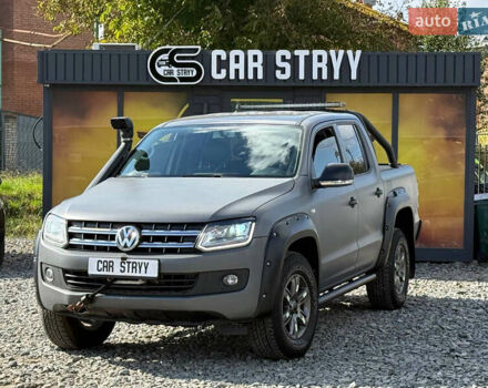 Серый Фольксваген Амарок, объемом двигателя 2 л и пробегом 265 тыс. км за 15999 $, фото 1 на Automoto.ua