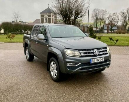 Серый Фольксваген Амарок, объемом двигателя 2.5 л и пробегом 200 тыс. км за 4200 $, фото 1 на Automoto.ua