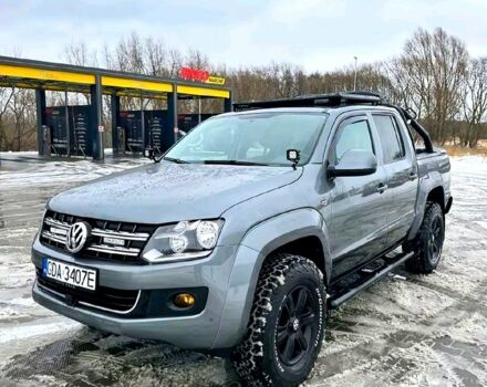 Серый Фольксваген Амарок, объемом двигателя 2 л и пробегом 17700 тыс. км за 3700 $, фото 1 на Automoto.ua