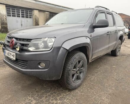 Серый Фольксваген Амарок, объемом двигателя 2 л и пробегом 372 тыс. км за 12000 $, фото 1 на Automoto.ua