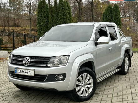 Серый Фольксваген Амарок, объемом двигателя 1.97 л и пробегом 264 тыс. км за 21000 $, фото 1 на Automoto.ua