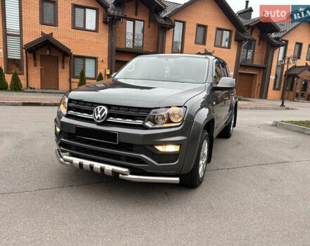 Серый Фольксваген Амарок, объемом двигателя 2 л и пробегом 148 тыс. км за 22000 $, фото 1 на Automoto.ua