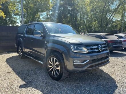 Серый Фольксваген Амарок, объемом двигателя 3 л и пробегом 48 тыс. км за 17200 $, фото 1 на Automoto.ua