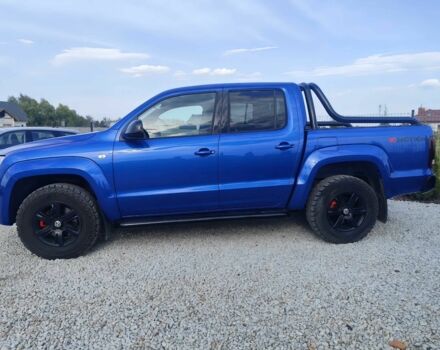 Синий Фольксваген Амарок, объемом двигателя 3 л и пробегом 51 тыс. км за 16000 $, фото 3 на Automoto.ua