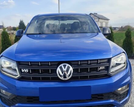 Синий Фольксваген Амарок, объемом двигателя 3 л и пробегом 51 тыс. км за 16000 $, фото 1 на Automoto.ua