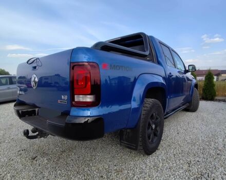 Синий Фольксваген Амарок, объемом двигателя 3 л и пробегом 51 тыс. км за 16000 $, фото 4 на Automoto.ua