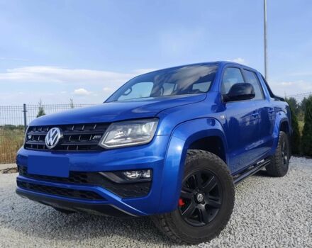 Синий Фольксваген Амарок, объемом двигателя 3 л и пробегом 51 тыс. км за 16000 $, фото 2 на Automoto.ua
