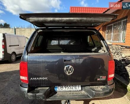 Фольксваген Амарок 2018 в Прилуках на Automoto.ua Синий Фольксваген Амарок, объемом двигателя 1.97 л и пробегом 252 тыс. км за 25000 $, фото 5 на Automoto.ua