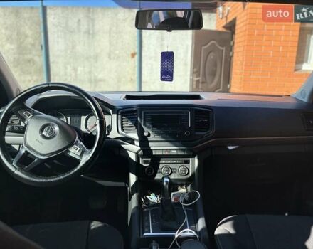 Фольксваген Амарок 2018 в Прилуках на Automoto.ua Синий Фольксваген Амарок, объемом двигателя 1.97 л и пробегом 252 тыс. км за 25000 $, фото 10 на Automoto.ua