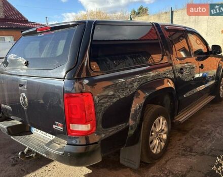 Фольксваген Амарок 2018 в Прилуках на Automoto.ua Синий Фольксваген Амарок, объемом двигателя 1.97 л и пробегом 252 тыс. км за 25000 $, фото 3 на Automoto.ua