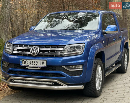Синий Фольксваген Амарок, объемом двигателя 2.97 л и пробегом 118 тыс. км за 43700 $, фото 2 на Automoto.ua